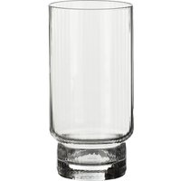 Trinkglas RIFFLE ca. 340ml, klar von DEPOT