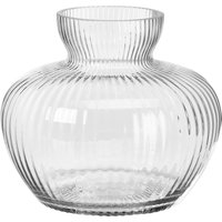 Vase BOUQUET Glas ca.19x16cm, klar von DEPOT