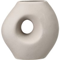 Vase HOLE ORGANIC ca.18x10,4cm, taupe von DEPOT