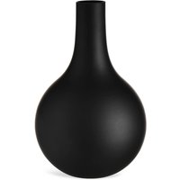 Vase Matt, D:16cm x H:25cm, schwarz von DEPOT