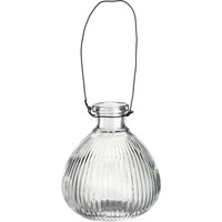 Vase z. Hängen Glas ca.8,1x9,5cm, klar von DEPOT