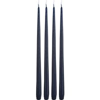 Spitzkerze 4er Set,D2,3xH40, dkl-blau von DEPOT