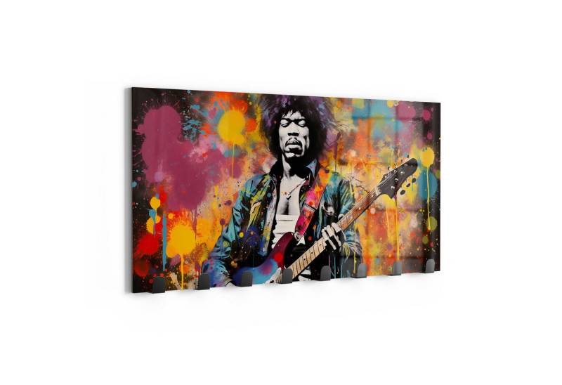 DEQOART Kleiderhaken 'Klangrausch in Farben', Glas Garderobe Paneel magnetisch beschreibbar DEQOART Kleiderhaken 'Klangrausch in Farben', Glas Garderobe Paneel magnetisch beschreibbar von DEQOART