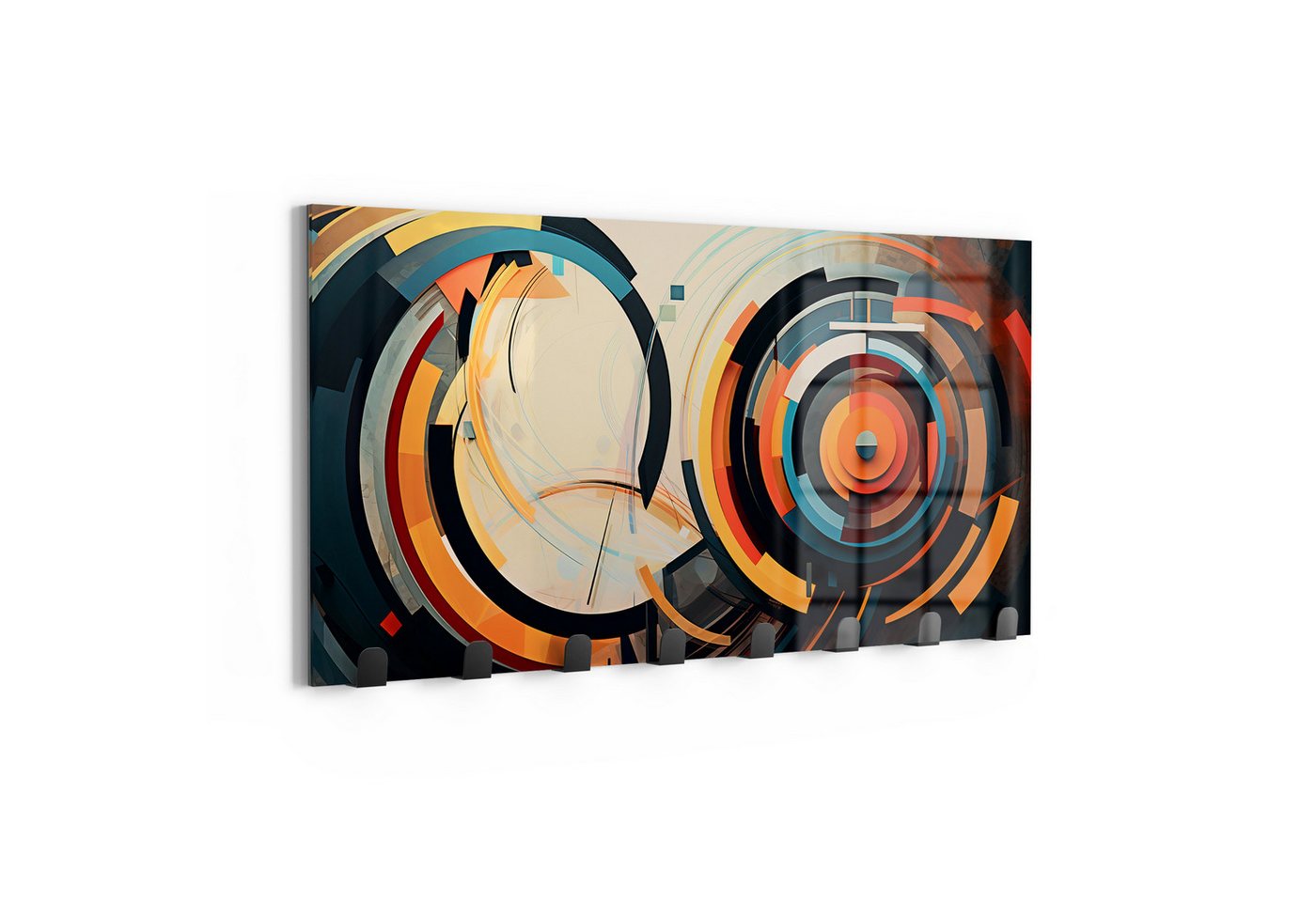 DEQOART Kleiderhaken 'Kosmische Spirale', Glas Garderobe Paneel magnetisch beschreibbar DEQOART Kleiderhaken 'Kosmische Spirale', Glas Garderobe Paneel magnetisch beschreibbar von DEQOART
