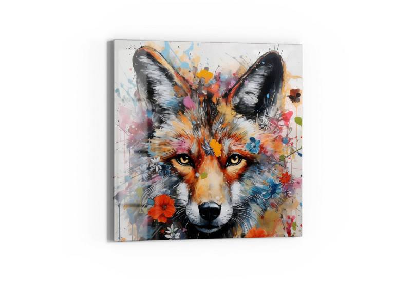 DEQOART Magnettafel 'Frühlingsfuchsflor', Whiteboard Pinnwand beschreibbar von DEQOART