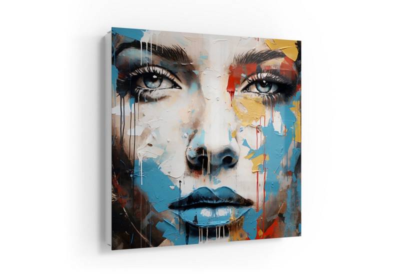 DEQOART Schlüsselkasten 'Blick der Tiefe', Glas Schlüsselbox modern magnetisch beschreibbar von DEQOART