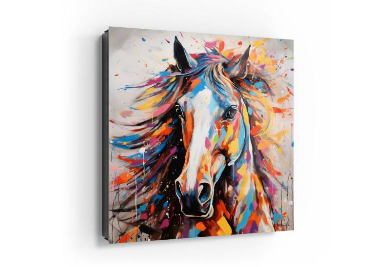 DEQOART Schlüsselkasten 'Galopp in Farbenrausch', Glas Schlüsselbox modern magnetisch beschreibbar DEQOART Schlüsselkasten 'Galopp in Farbenrausch', Glas Schlüsselbox modern magnetisch beschreibbar von DEQOART