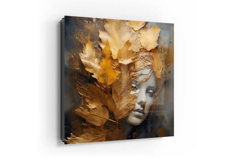 DEQOART Schlüsselkasten 'Herbstliche Muse', Glas Schlüsselbox modern magnetisch beschreibbar DEQOART Schlüsselkasten 'Herbstliche Muse', Glas Schlüsselbox modern magnetisch beschreibbar von DEQOART