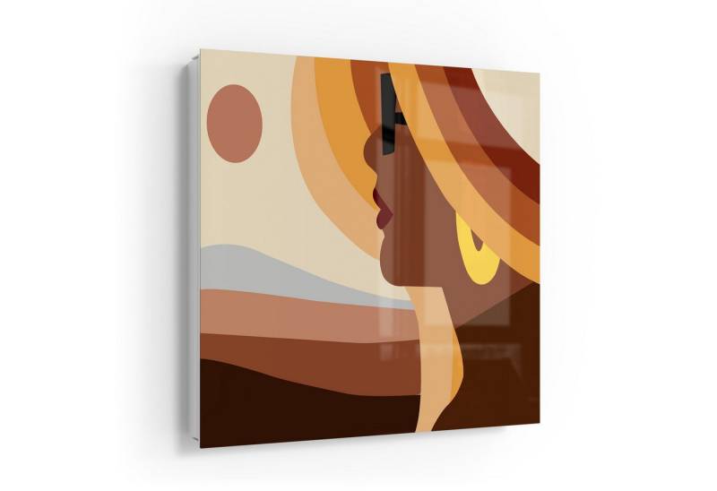 DEQOART Schlüsselkasten 'Moderne Eleganz', Glas Schlüsselbox modern magnetisch beschreibbar von DEQOART