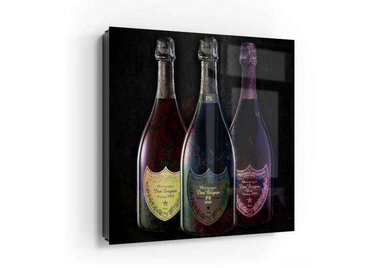 DEQOART Schlüsselkasten 'Triumvirat des Genusses', Glas Schlüsselbox modern magnetisch beschreibbar von DEQOART