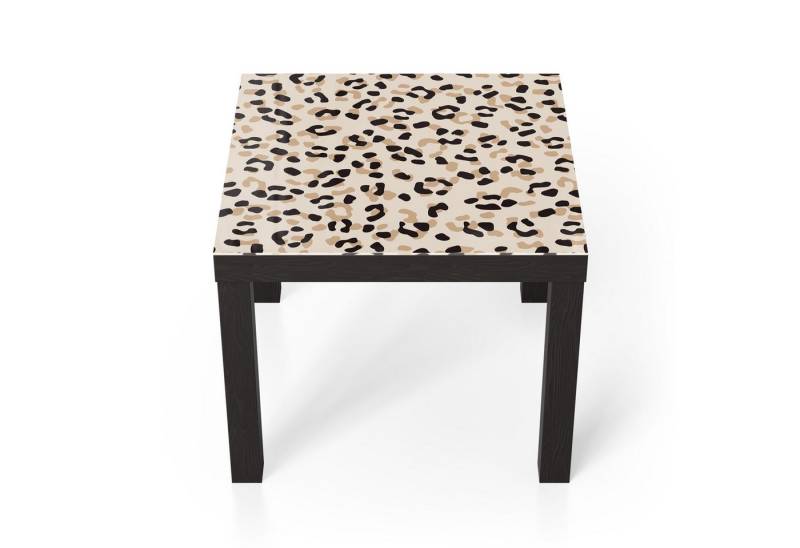 DEQORI Couchtisch 'Leopardenglanz', Glas Beistelltisch Glastisch modern von DEQORI