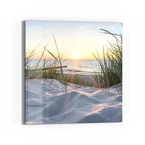 DEQORI Glasbild Acrylglas | Motiv "Ostsee Sonnenuntergang" | quadratisch einteilig 50x50 cm | schöne Dekoration | Wandbild für Wohnzimmer, Schlafzimmer, Flur & Küche | moderne Wanddeko DEQORI Glasbild Acrylglas | Motiv "Ostsee Sonnenuntergang" | quadratisch einteilig 50x50 cm | schöne Dekoration | Wandbild für Wohnzimmer, Schlafzimmer, Flur & Küche | moderne Wanddeko von DEQORI
