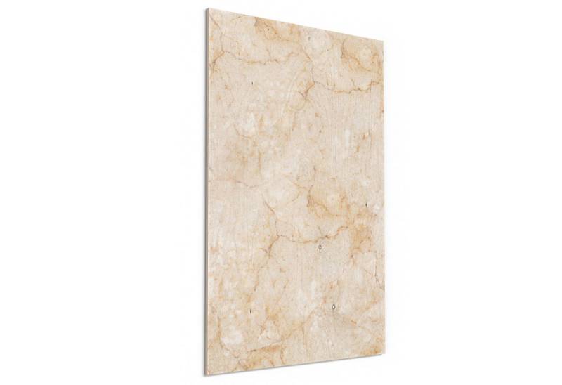 DEQORI Holzbild 'Miteinander verschmolzen', Bild auf Holz natürliches Wandbild Kunstdruck modern Wohnzimmer Design DEQORI Holzbild 'Miteinander verschmolzen', Bild auf Holz natürliches Wandbild Kunstdruck modern Wohnzimmer Design von DEQORI