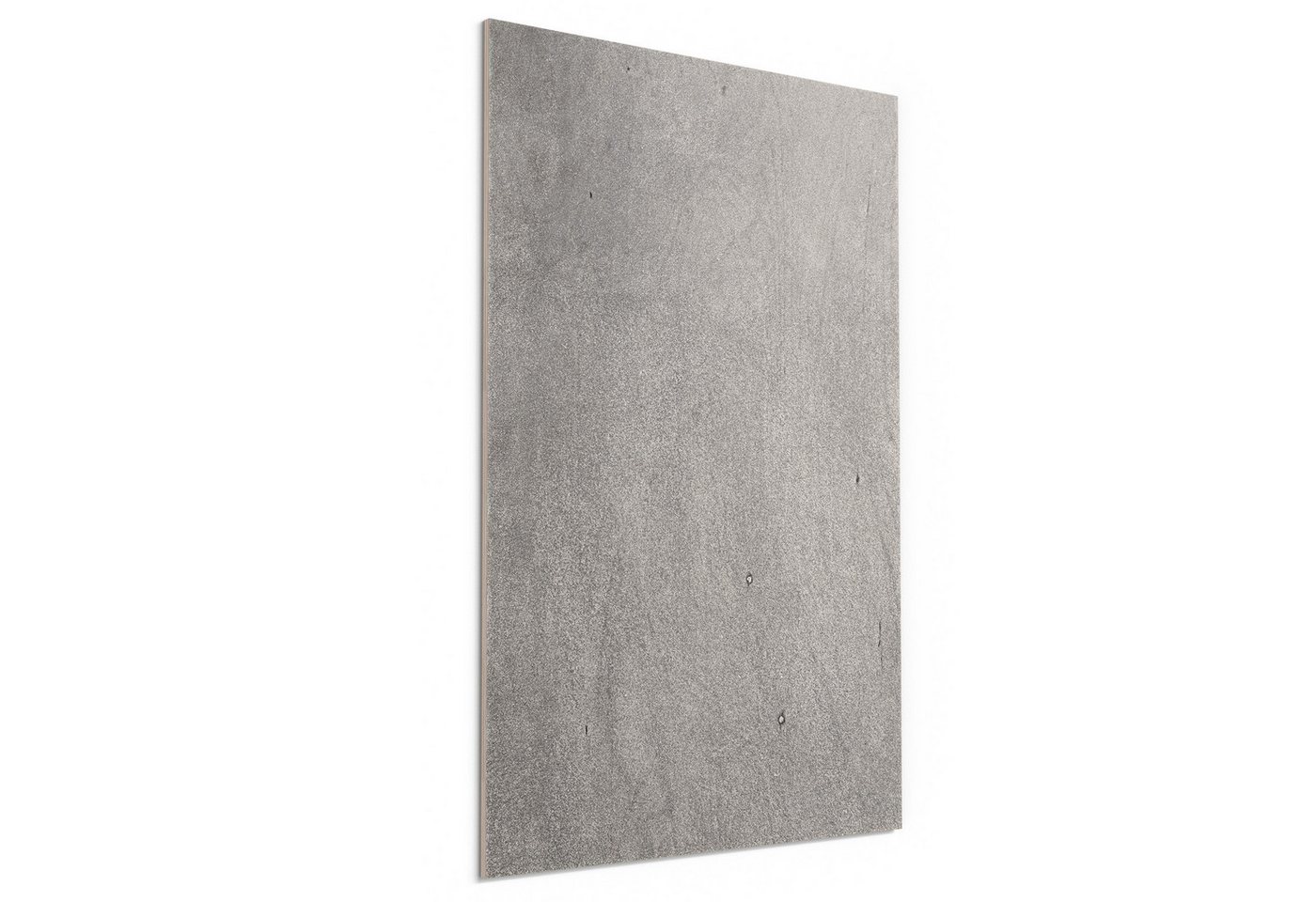 DEQORI Holzbild 'Verputzte Steinmauer', Bild auf Holz natürliches Wandbild Kunstdruck modern Wohnzimmer Design DEQORI Holzbild 'Verputzte Steinmauer', Bild auf Holz natürliches Wandbild Kunstdruck modern Wohnzimmer Design von DEQORI