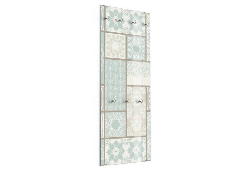 DEQORI Kleiderhaken 'Fliesenpoesie', Glas Garderobe hängend Flur Jackenhalter modern Wandgarderobe Haken DEQORI Kleiderhaken 'Fliesenpoesie', Glas Garderobe hängend Flur Jackenhalter modern Wandgarderobe Haken von DEQORI