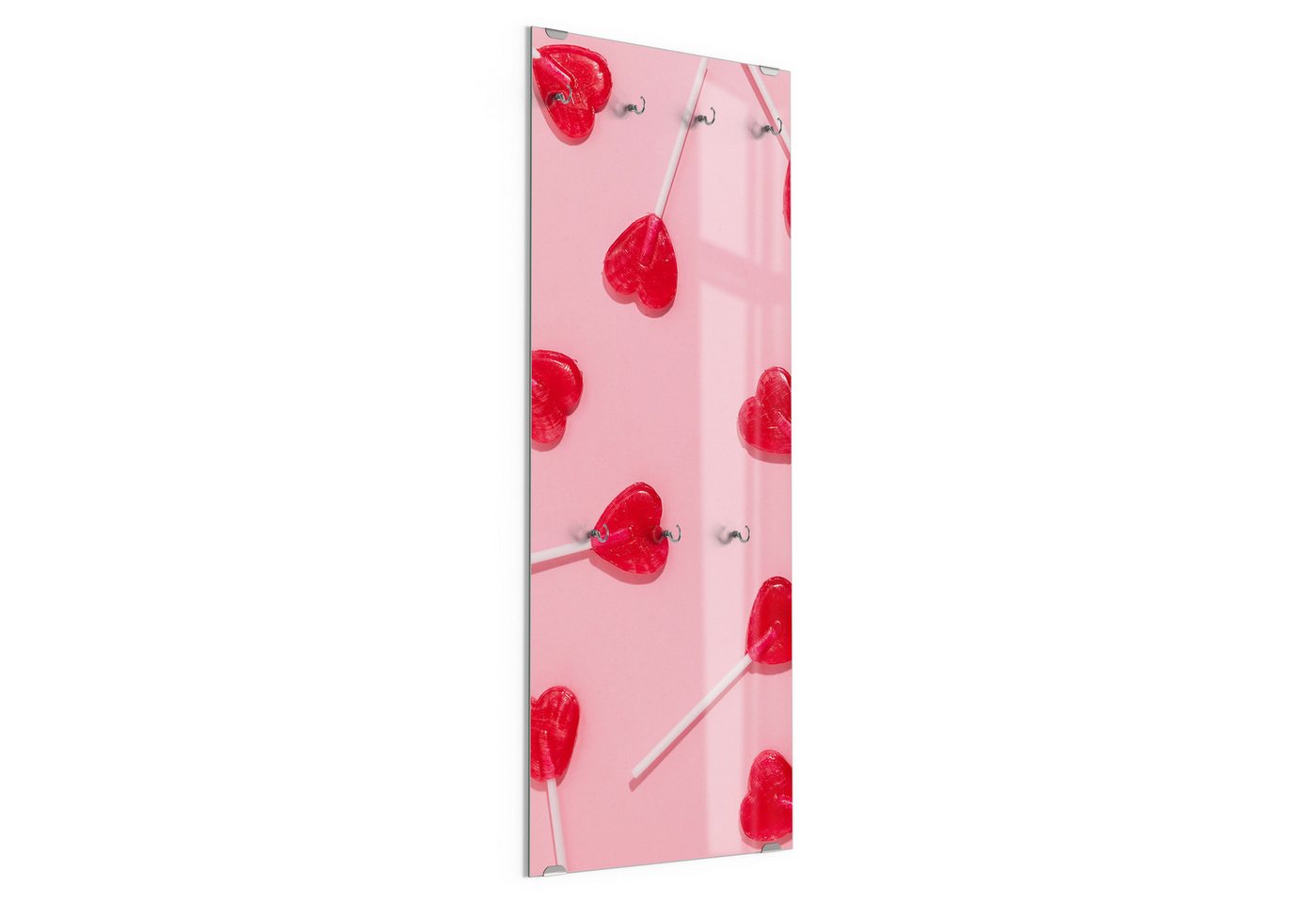 DEQORI Kleiderhaken 'Liebe am Stiel', Glas Garderobe hängend Flur Jackenhalter modern Wandgarderobe Haken DEQORI Kleiderhaken 'Liebe am Stiel', Glas Garderobe hängend Flur Jackenhalter modern Wandgarderobe Haken von DEQORI