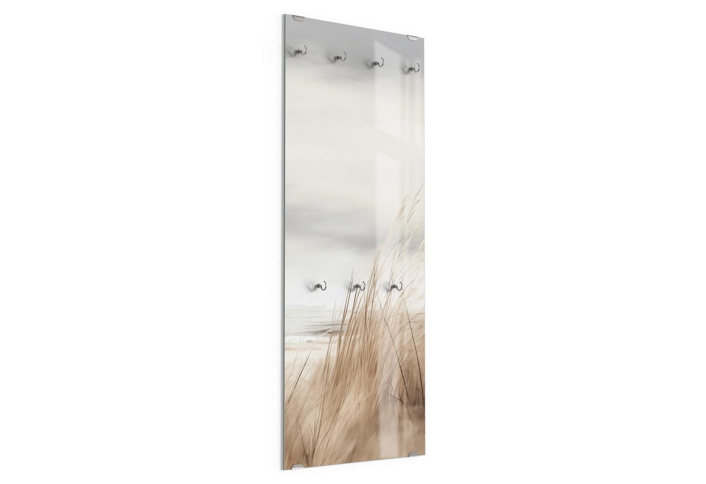DEQORI Kleiderhaken 'Melodie der Nordsee', Glas Garderobe hängend Flur Jackenhalter modern Wandgarderobe Haken DEQORI Kleiderhaken 'Melodie der Nordsee', Glas Garderobe hängend Flur Jackenhalter modern Wandgarderobe Haken von DEQORI