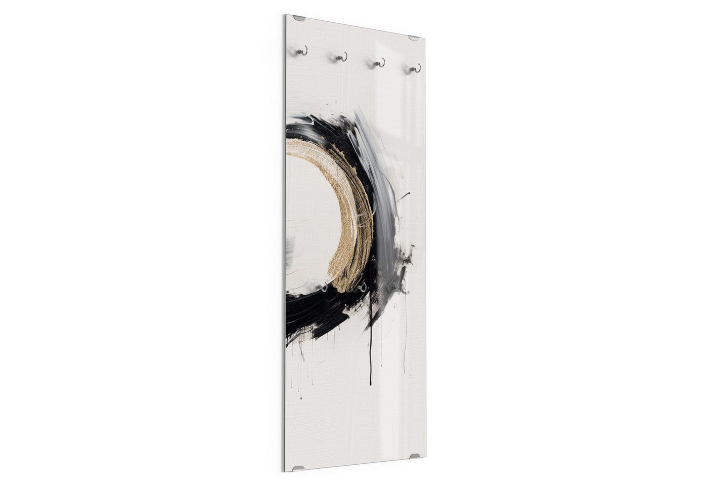 DEQORI Kleiderhaken 'Spirale der Stille', Glas Garderobe hängend Flur Jackenhalter modern Wandgarderobe Haken DEQORI Kleiderhaken 'Spirale der Stille', Glas Garderobe hängend Flur Jackenhalter modern Wandgarderobe Haken von DEQORI