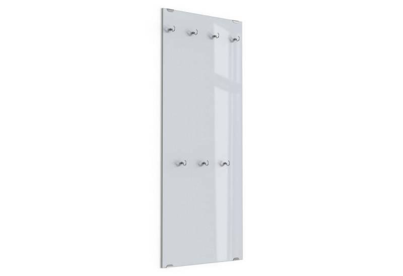 DEQORI Kleiderhaken 'Unifarben - Hellgrau', Glas Garderobe hängend Flur Jackenhalter modern Wandgarderobe Haken DEQORI Kleiderhaken 'Unifarben - Hellgrau', Glas Garderobe hängend Flur Jackenhalter modern Wandgarderobe Haken von DEQORI