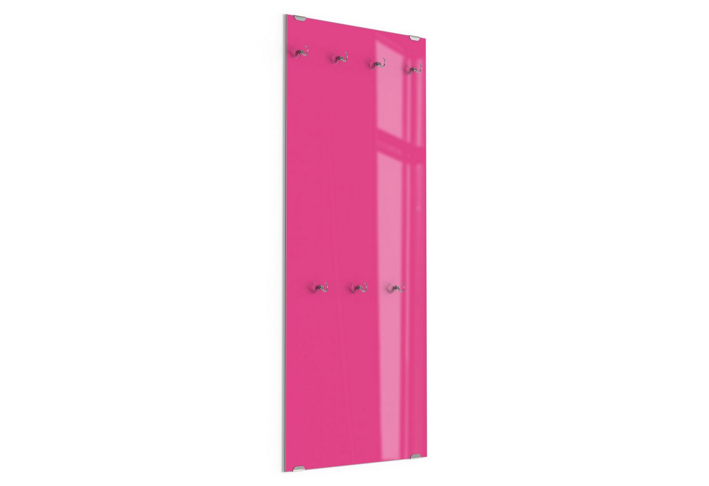 DEQORI Kleiderhaken 'Unifarben - Rosa', Glas Garderobe hängend Flur Jackenhalter modern Wandgarderobe Haken DEQORI Kleiderhaken 'Unifarben - Rosa', Glas Garderobe hängend Flur Jackenhalter modern Wandgarderobe Haken von DEQORI