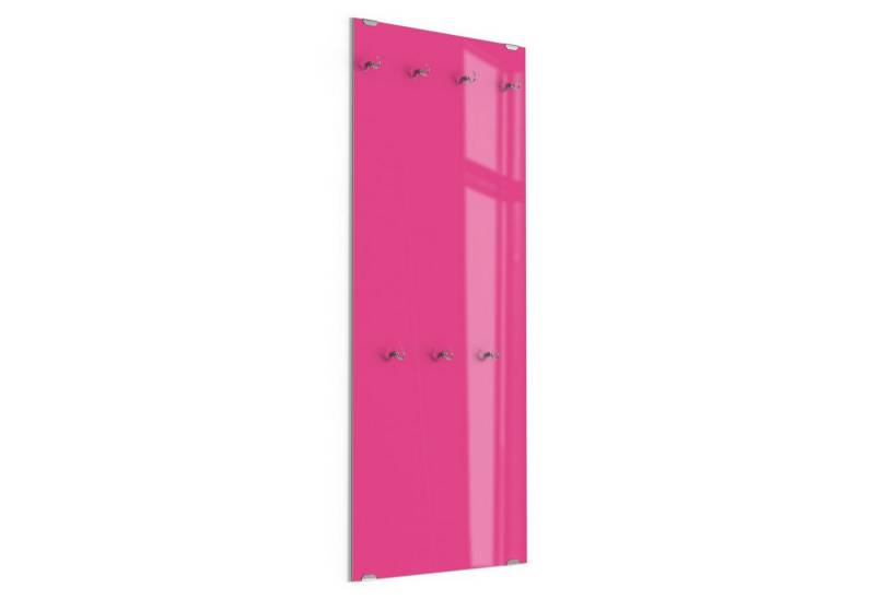 DEQORI Kleiderhaken 'Unifarben - Rosa', Glas Garderobe hängend Flur Jackenhalter modern Wandgarderobe Haken DEQORI Kleiderhaken 'Unifarben - Rosa', Glas Garderobe hängend Flur Jackenhalter modern Wandgarderobe Haken von DEQORI