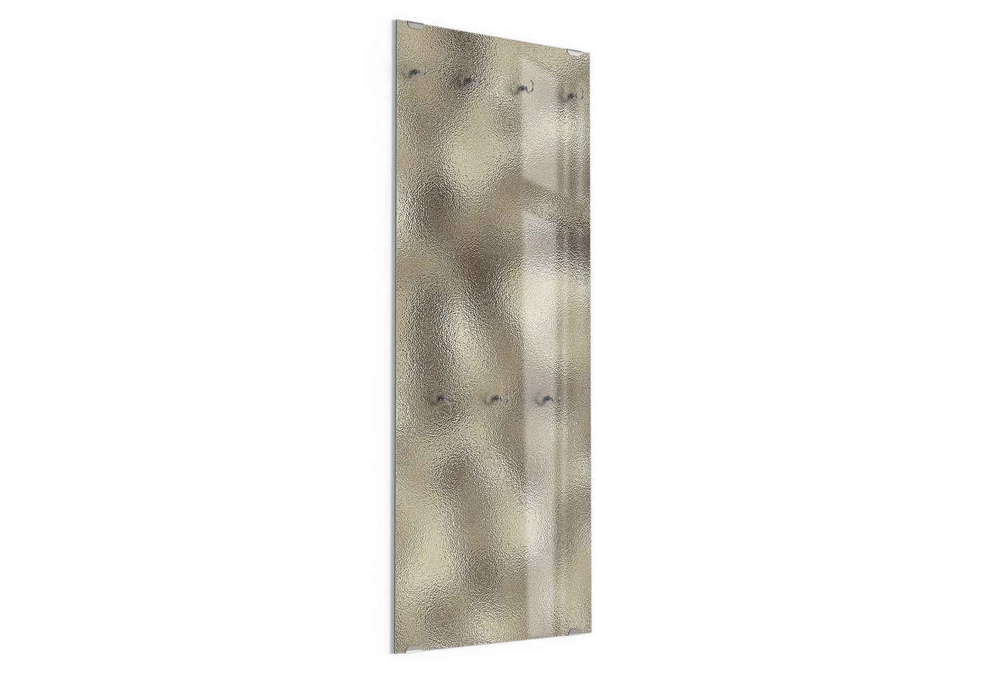 DEQORI Kleiderhaken 'Wolkige Satinstruktur', Glas Garderobe hängend Flur Jackenhalter modern Wandgarderobe Haken DEQORI Kleiderhaken 'Wolkige Satinstruktur', Glas Garderobe hängend Flur Jackenhalter modern Wandgarderobe Haken von DEQORI