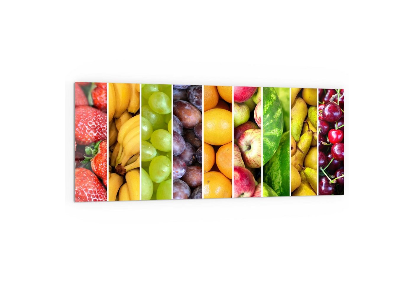 DEQORI Küchenrückwand 'Fruchtige Komposition', Glas Spritzschutz Badrückwand Herdblende von DEQORI