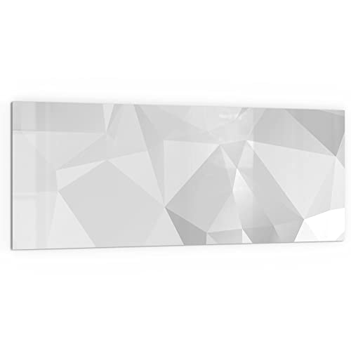 DEQORI Küchenrückwand Glas | Motiv Geometrisches Muster | 125x50 cm | Bad- oder Herd-Rückwand | Herdblende Spritzschutz für Küche & Badezimmer | Moderne Deko für Fliesenspiegel von DEQORI