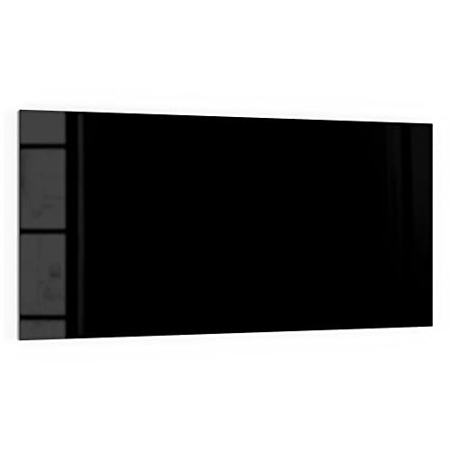 DEQORI Küchenrückwand Glas | Unifarben - Schwarz | 100x50 cm | Bad- oder Herd-Rückwand | Herdblende Spritzschutz für Küche & Badezimmer | Moderne Deko für Fliesenspiegel DEQORI Küchenrückwand Glas | Unifarben - Schwarz | 100x50 cm | Bad- oder Herd-Rückwand | Herdblende Spritzschutz für Küche & Badezimmer | Moderne Deko für Fliesenspiegel von DEQORI