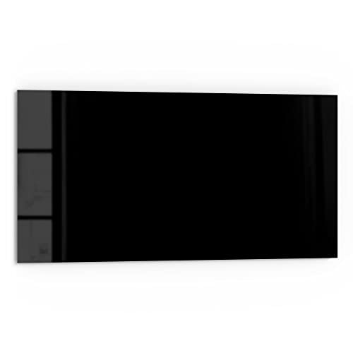 DEQORI Küchenrückwand Glas | Unifarben - Schwarz | 80x40 cm | Bad- oder Herd-Rückwand | Herdblende Spritzschutz für Küche & Badezimmer | Moderne Deko für Fliesenspiegel DEQORI Küchenrückwand Glas | Unifarben - Schwarz | 80x40 cm | Bad- oder Herd-Rückwand | Herdblende Spritzschutz für Küche & Badezimmer | Moderne Deko für Fliesenspiegel von DEQORI