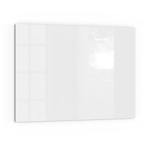 DEQORI Küchenrückwand Glas | Unifarben - Weiß | 80x60 cm | Bad- oder Herd-Rückwand | Herdblende Spritzschutz für Küche & Badezimmer | Moderne Deko für Fliesenspiegel DEQORI Küchenrückwand Glas | Unifarben - Weiß | 80x60 cm | Bad- oder Herd-Rückwand | Herdblende Spritzschutz für Küche & Badezimmer | Moderne Deko für Fliesenspiegel von DEQORI
