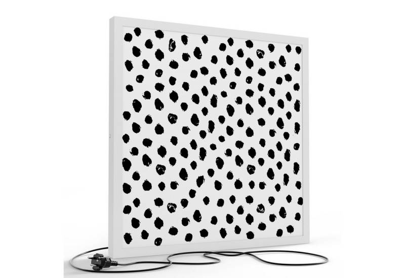 DEQORI LED-Bild 'Der Punktrhythmus', (1 St), LED Lampe Leuchte Leuchtbild Bild beleuchtet Deckenleuchte Wandlampe von DEQORI