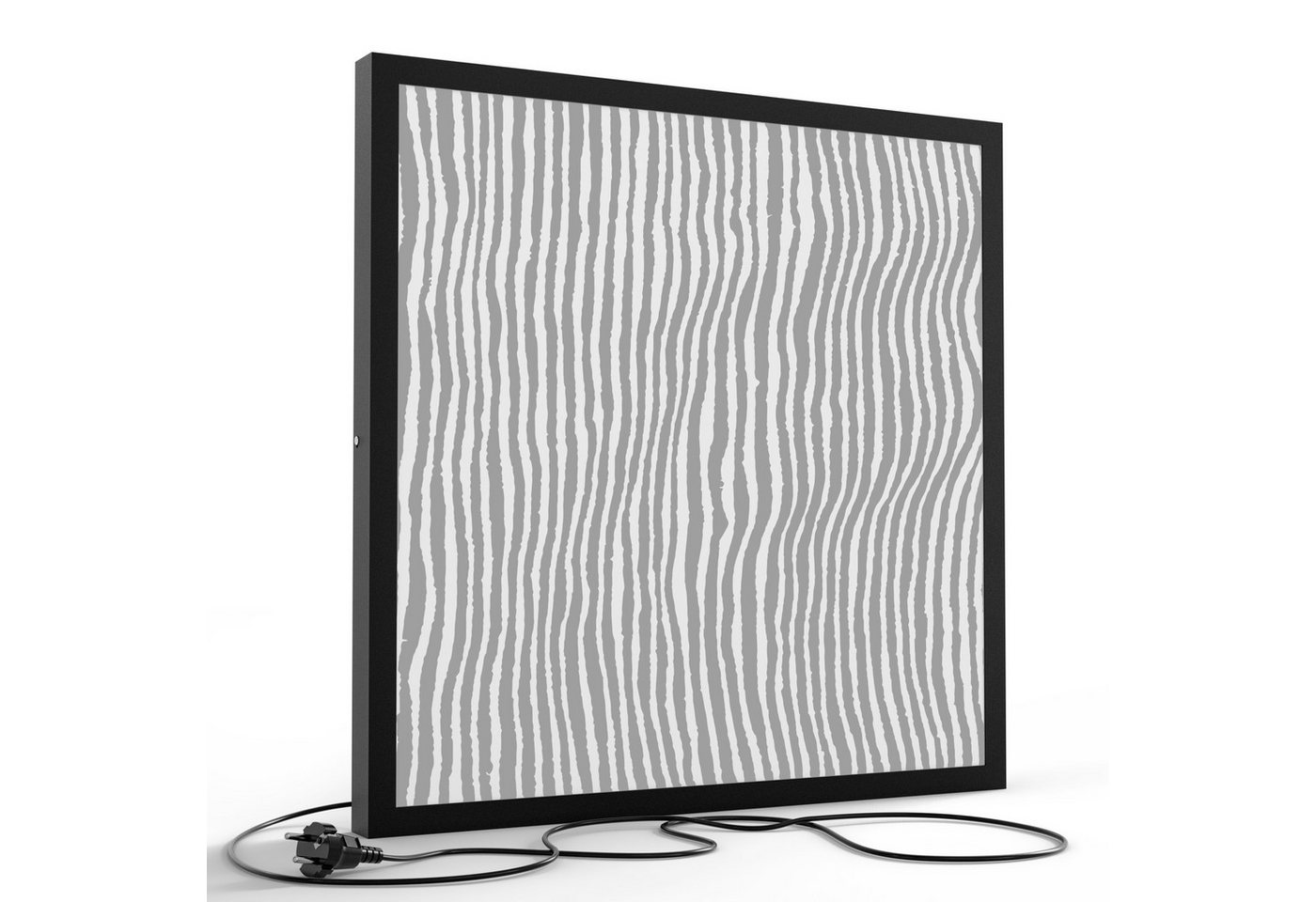 DEQORI LED-Bild 'Die Minimalwelle', (1 St), LED Lampe Leuchte Leuchtbild Bild beleuchtet Deckenleuchte Wandlampe von DEQORI