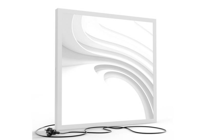 DEQORI LED-Bild 'Fließende Lamellenlinien', (1 St), LED Lampe Leuchte Leuchtbild Bild beleuchtet Deckenleuchte Wandlampe von DEQORI