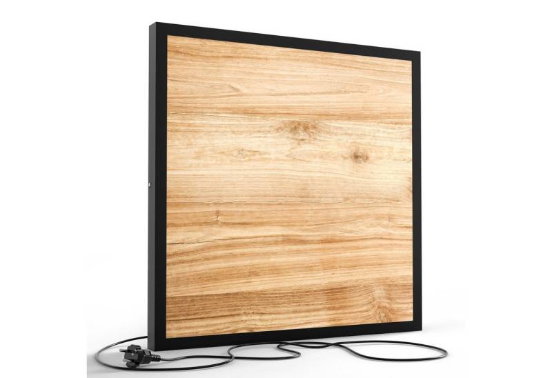 DEQORI LED-Bild 'Holzstruktur detailliert', (1 St), LED Lampe Leuchte Leuchtbild Bild beleuchtet Deckenleuchte Wandlampe von DEQORI