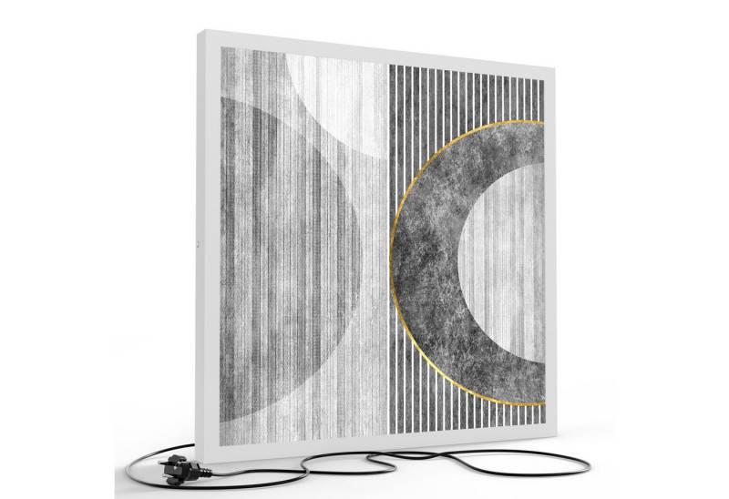 DEQORI LED-Bild 'Monochromer Takt', (1 St), LED Lampe Leuchte Leuchtbild Bild beleuchtet Deckenleuchte Wandlampe von DEQORI