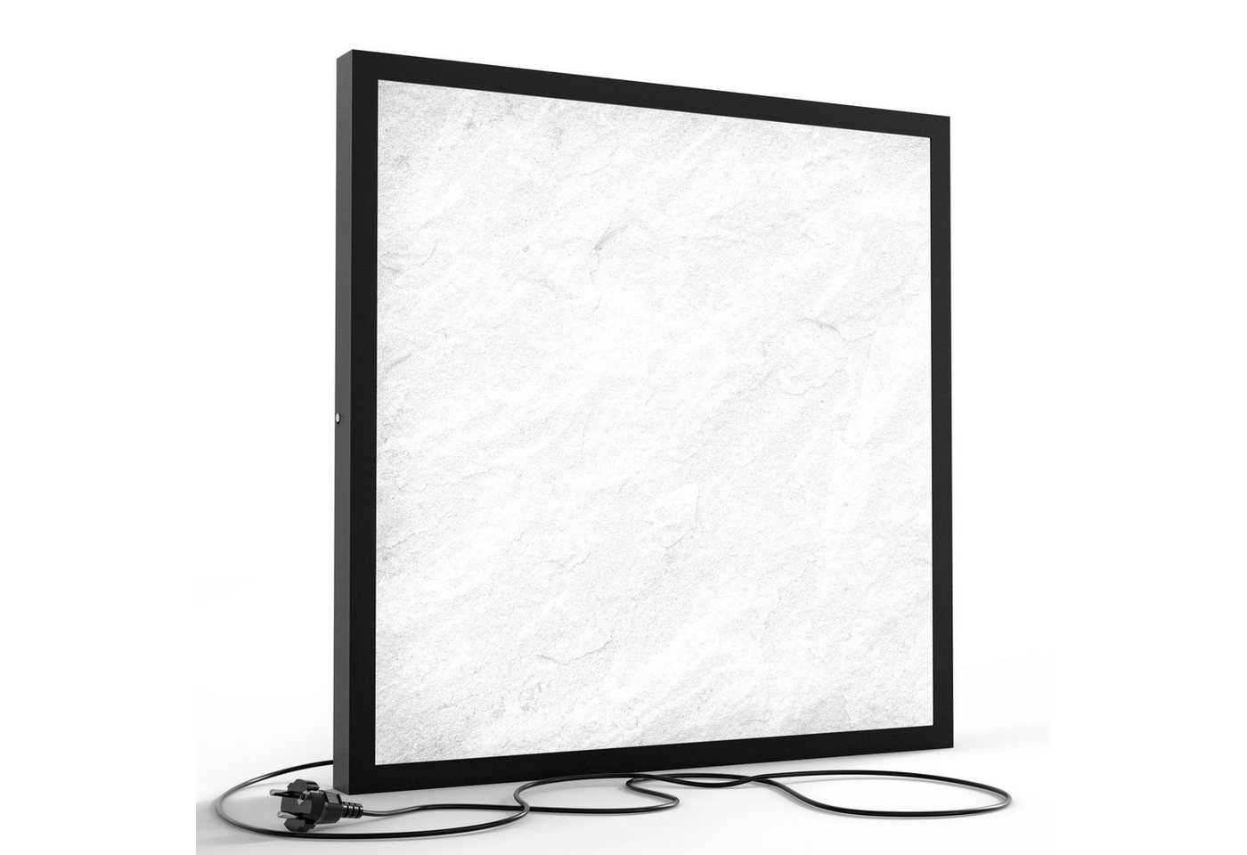 DEQORI LED-Bild 'Reine Schiefersteintextur', (1 St), LED Lampe Leuchte Leuchtbild Bild beleuchtet Deckenleuchte Wandlampe von DEQORI