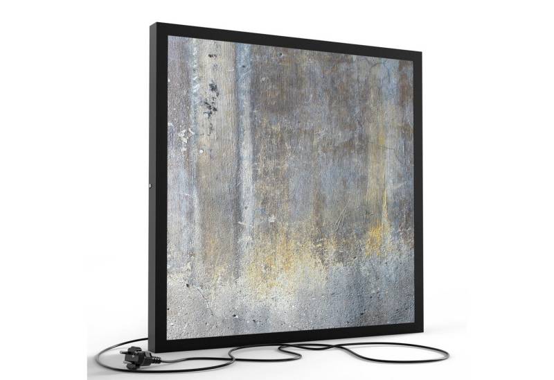 DEQORI LED-Bild 'Rissige Putztextur', (1 St), LED Lampe Leuchte Leuchtbild Bild beleuchtet Deckenleuchte Wandlampe von DEQORI