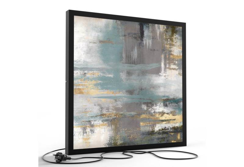 DEQORI LED-Bild 'Träume im Dunst', (1 St), LED Lampe Leuchte Leuchtbild Bild beleuchtet Deckenleuchte Wandlampe von DEQORI