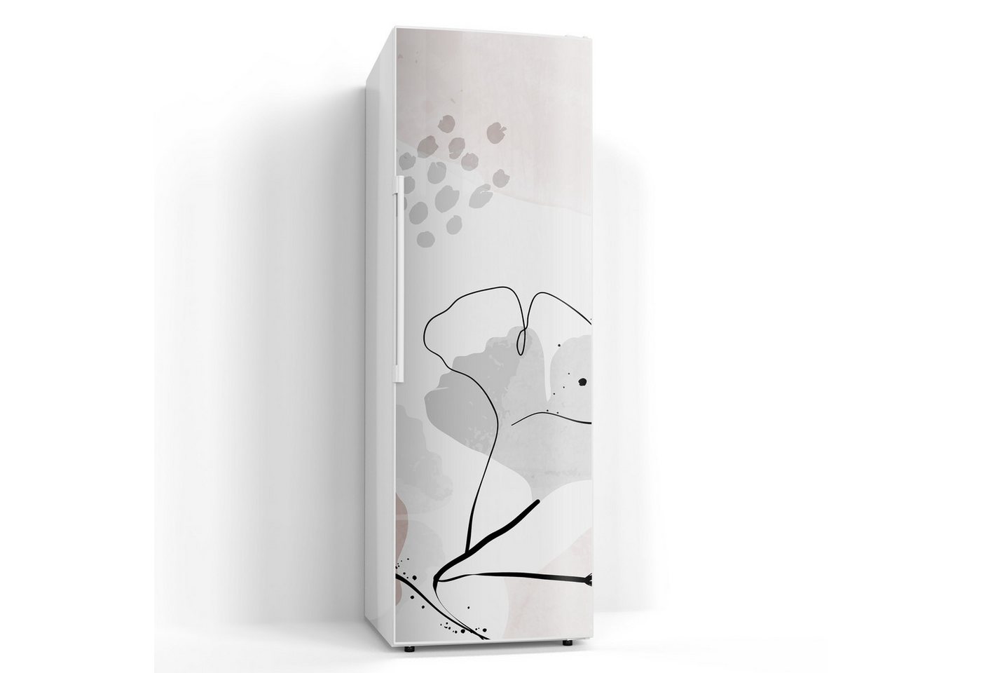 DEQORI Magnetfolie 'Dekorativer Gingko-Banner', Kühlschrank Magnetmatte magnetisch Magnetfolie Folie Schutz DEQORI Magnetfolie 'Dekorativer Gingko-Banner', Kühlschrank Magnetmatte magnetisch Magnetfolie Folie Schutz von DEQORI