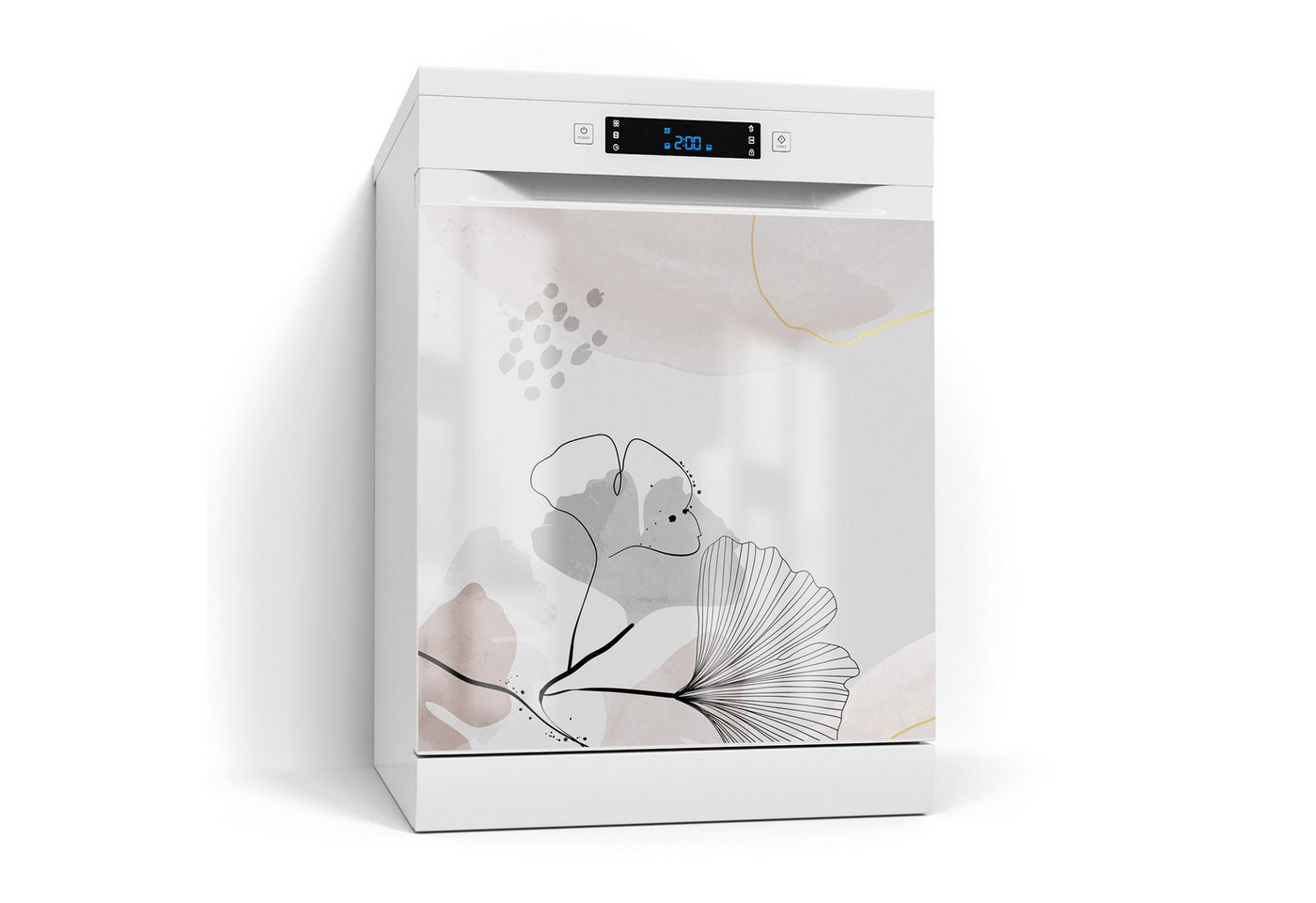 DEQORI Magnetfolie 'Dekorativer Gingko-Banner', beschreibbar Spülmaschine Magnetmatte magnetisch Magnetfolie DEQORI Magnetfolie 'Dekorativer Gingko-Banner', beschreibbar Spülmaschine Magnetmatte magnetisch Magnetfolie von DEQORI