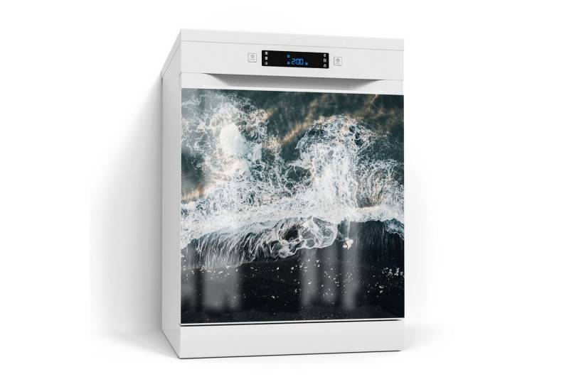 DEQORI Magnetfolie 'Gischt & Lavagestein', beschreibbar Spülmaschine Magnetmatte magnetisch Magnetfolie DEQORI Magnetfolie 'Gischt & Lavagestein', beschreibbar Spülmaschine Magnetmatte magnetisch Magnetfolie von DEQORI