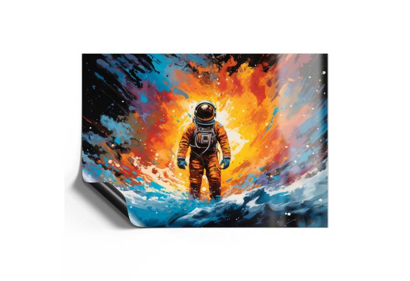 DEQORI Magnetfolie 'Kosmischer Traum', beschreibbar universal Magnetmatte magnetisch Folie Planer Kalender von DEQORI