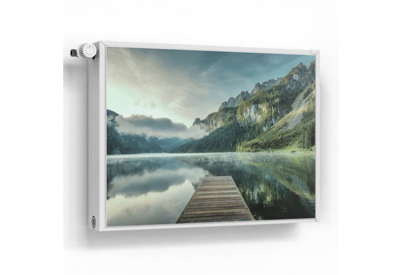 DEQORI Magnetfolie 'Nebelgeheimnis am See', beschreibbar Heizung Magnetmatte magnetisch Magnetfolie DEQORI Magnetfolie 'Nebelgeheimnis am See', beschreibbar Heizung Magnetmatte magnetisch Magnetfolie von DEQORI