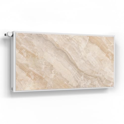 DEQORI Magnetfolie für Heizung 120x60 cm | Motiv Helle Marmorfläche | dekorative Magnetmatte Heizkörper Schutz Verkleidung | Magnet Deko-Folie selbstklebend, magnetisch & wasserabweisend DEQORI Magnetfolie für Heizung 120x60 cm | Motiv Helle Marmorfläche | dekorative Magnetmatte Heizkörper Schutz Verkleidung | Magnet Deko-Folie selbstklebend, magnetisch & wasserabweisend von DEQORI