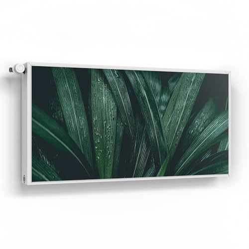 DEQORI Magnetfolie für Heizung 120x60 cm | Motiv Tropisches Flüstern | dekorative Magnetmatte Heizkörper Schutz Verkleidung | Magnet Deko-Folie selbstklebend, magnetisch & wasserabweisend von DEQORI