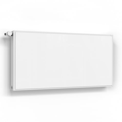 DEQORI Magnetfolie für Heizung 120x60 cm | Unifarben - Weiß | dekorative Magnetmatte Heizkörper Schutz Verkleidung | Magnet Deko-Folie selbstklebend, magnetisch & wasserabweisend von DEQORI