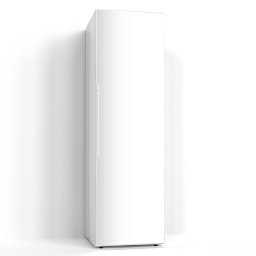DEQORI Magnetfolie für Kühlschrank 60x200 cm | Unifarben - Weiß | dekorative Magnetmatte Gefrierschrank Schutz | Magnet Deko-Folie selbstklebend, magnetisch & wasserabweisend von DEQORI