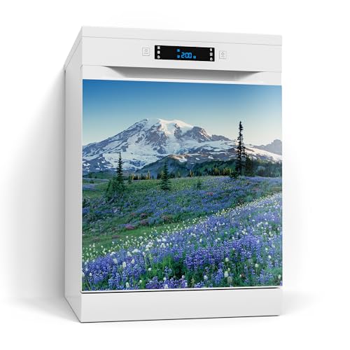 DEQORI Magnetfolie für Spülmaschine 60x60 cm | Motiv Wohlige Bergruhe | dekorative Magnetmatte Geschirrspüler Schutz | Magnet Deko-Folie selbstklebend, magnetisch & wasserabweisend DEQORI Magnetfolie für Spülmaschine 60x60 cm | Motiv Wohlige Bergruhe | dekorative Magnetmatte Geschirrspüler Schutz | Magnet Deko-Folie selbstklebend, magnetisch & wasserabweisend von DEQORI