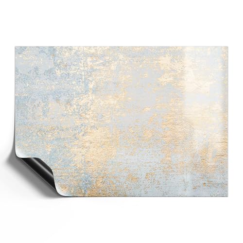 DEQORI Magnetfolie universal 42x30 cm (A3) | Motiv Wand mit Gold-Struktur | Magnet Magnetmatte Kühlschrank | magnetisch beschreibbar Wochenplaner & Haushaltsplaner | Magnet-Schild Einkaufsliste von DEQORI